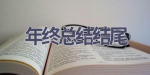 年终总结结尾(20篇范文）