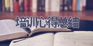 培训心得总结(15篇范文）