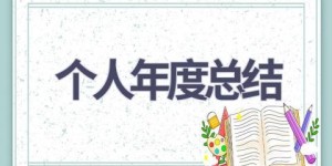 个人年度总结(11篇范文）