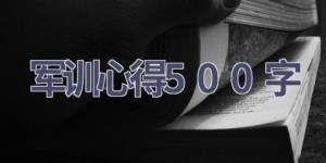 军训心得500字(16篇范文）