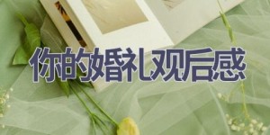 你的婚礼观后感(10篇范文）