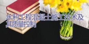 水利工程混凝土施工技术及其质量控制