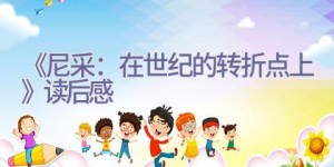 《尼采：在世纪的转折点上》读后感