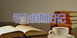 学生假期日记
