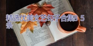 精选优美文艺句子合集85条