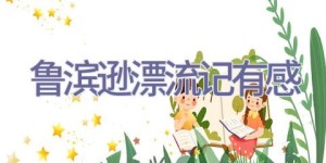 鲁滨逊漂流记有感