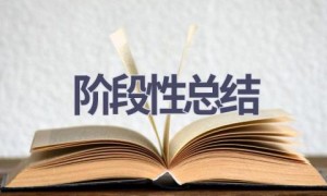 阶段性总结(16篇范文）