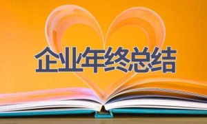 企业年终总结(21篇范文）