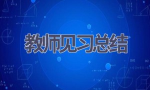 教师见习总结(19篇范文）
