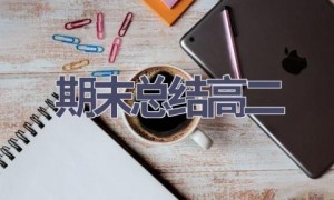 期末总结高二(8篇范文）