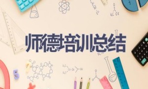 师德培训总结(21篇范文）