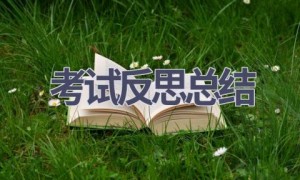 考试反思总结(16篇范文）