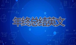 年终总结英文(12篇范文）