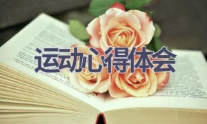 运动心得体会(21篇范文）