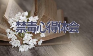 禁毒心得体会(9篇范文）