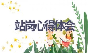 站岗心得体会(11篇范文）