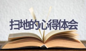 扫地的心得体会(16篇范文）