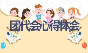 团代会心得体会(5篇范文）