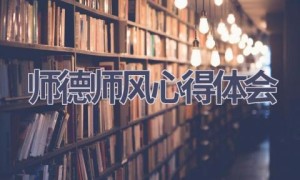 师德师风心得体会(18篇范文）