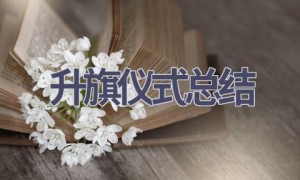升旗仪式总结(18篇范文）