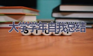 大学学年自我总结(18篇范文）