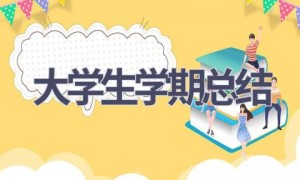 大学生学期总结(10篇范文）