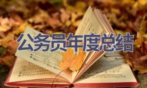 公务员年度总结(15篇范文）