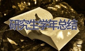 研究生学年总结(14篇范文）