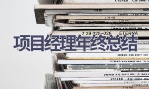 项目经理年终总结(16篇范文）