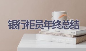 银行柜员年终总结(15篇范文）