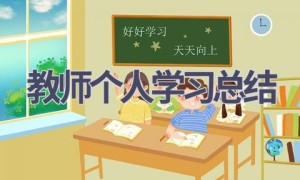 教师个人学习总结(15篇范文）