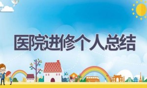 医院进修个人总结(16篇范文）