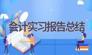 会计实习报告总结(15篇范文）