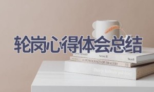 轮岗心得体会总结(15篇范文）