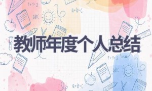教师年度个人总结(17篇范文）