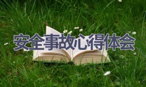 安全事故心得体会(16篇范文）