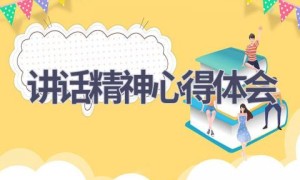 讲话精神心得体会(16篇范文）