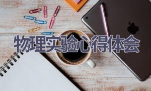 物理实验心得体会(18篇范文）