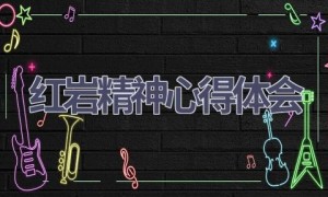 红岩精神心得体会(12篇范文）