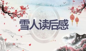 雪人读后感(8篇范文）