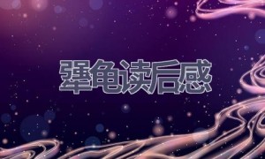 犟龟读后感(11篇范文）