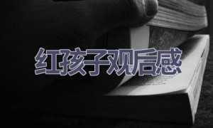 红孩子观后感(3篇范文）