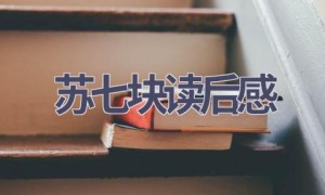 苏七块读后感(11篇范文）