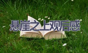 悬崖之上观后感(10篇范文）
