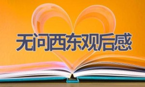无问西东观后感(11篇范文）