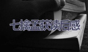 七擒孟获读后感(11篇范文）