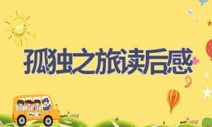 孤独之旅读后感(15篇范文）