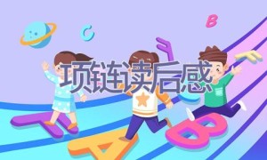 项链读后感