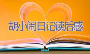 胡小闹日记读后感
