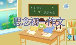思念初一作文